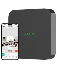 Відеореєстратор Ajax NVR, Колір: Чорний, Кількість каналів: 8