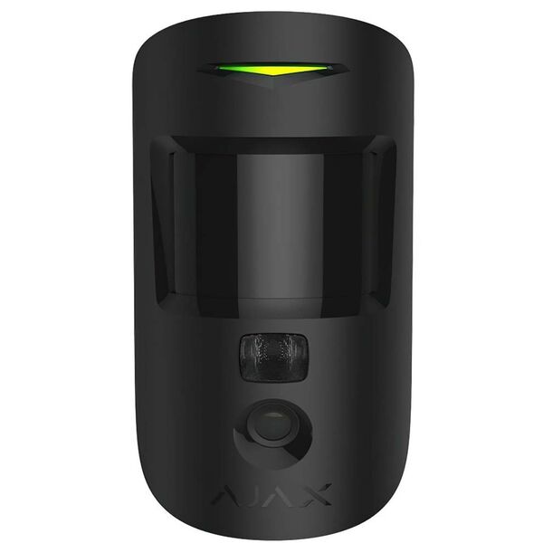 Ajax MotionCam - motion sensor with alarm photo function (black, commission), Color: black, State: commission