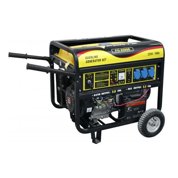 Forte FG6500E - 5 kW petrol generator with electric start