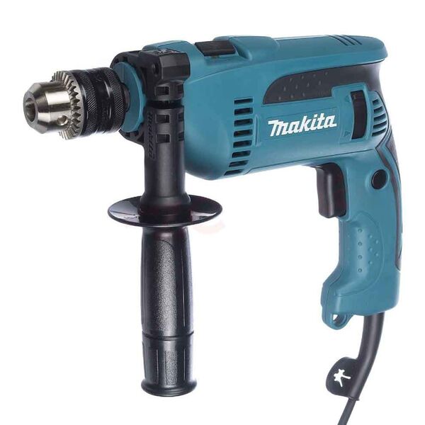 Makita HP 1640 - ударний, одношвидкісний дриль (2500 об/хв., 680 Вт)