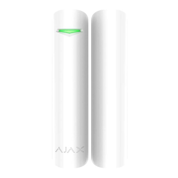 Ajax DoorProtect Plus opening sensor with vibration sensor (white, new), Color: white, State: new
