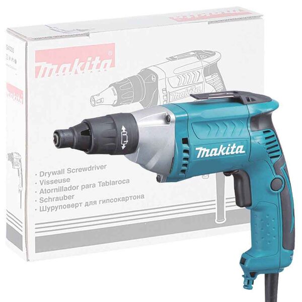 Makita FS2300 - сетевой шуруповерт (2500 об/мин 570 Вт), изображение 4 Makita FS2300 - сетевой шуруповерт (2500 об/мин 570 Вт), изображение 4