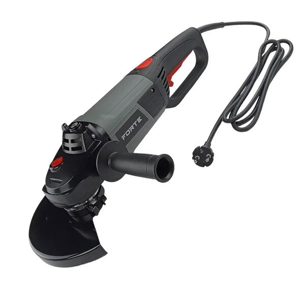 Forte AG 26-230 S - szlifierka kątowa (230 mm., 6500 obr/min. 2,6 kW), зображення 4 Forte AG 26-230 S - szlifierka kątowa (230 mm., 6500 obr/min. 2,6 kW), зображення 4