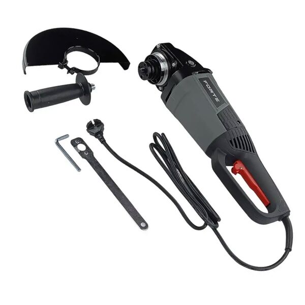 Forte AG 26-230 S - szlifierka kątowa (230 mm., 6500 obr/min. 2,6 kW), зображення 5 Forte AG 26-230 S - szlifierka kątowa (230 mm., 6500 obr/min. 2,6 kW), зображення 5