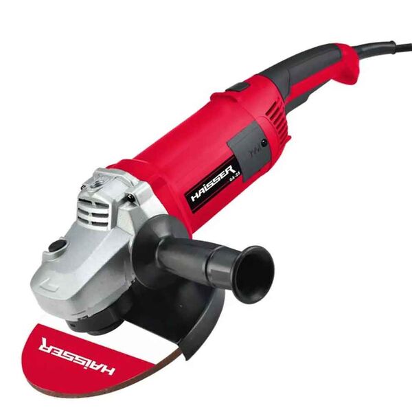 HAISSER GA-25 - szlifierka kątowa (230 mm., 6500 obr/min. 2,5 kW) HAISSER GA-25 - szlifierka kątowa (230 mm., 6500 obr/min. 2,5 kW)