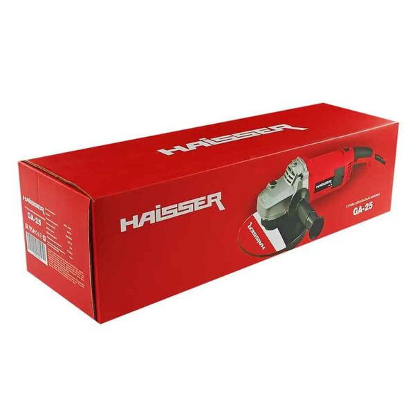 HAISSER GA-25 - szlifierka kątowa (230 mm., 6500 obr/min. 2,5 kW), зображення 6 HAISSER GA-25 - szlifierka kątowa (230 mm., 6500 obr/min. 2,5 kW), зображення 6