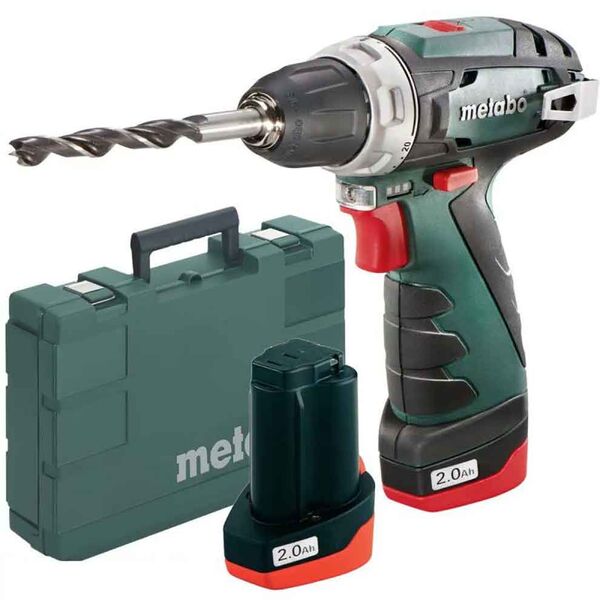 Metabo PowerMaxx BS Basic - дриль-шурупокрут (акумуляторний, 360 / 1400 об/хв) Metabo PowerMaxx BS Basic - дриль-шурупокрут (акумуляторний, 360 / 1400 об/хв)