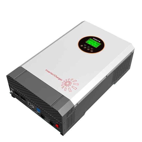 Forte FPI-2024 2000 W - hybrid, single-phase solar inverter 24V., зображення 2 Forte FPI-2024 2000 W - hybrid, single-phase solar inverter 24V., зображення 2