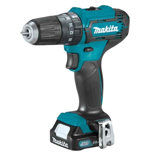 Makita HP333DWAE - akumulatorowy wkrętak udarowy (450 / 1500 obr/min)