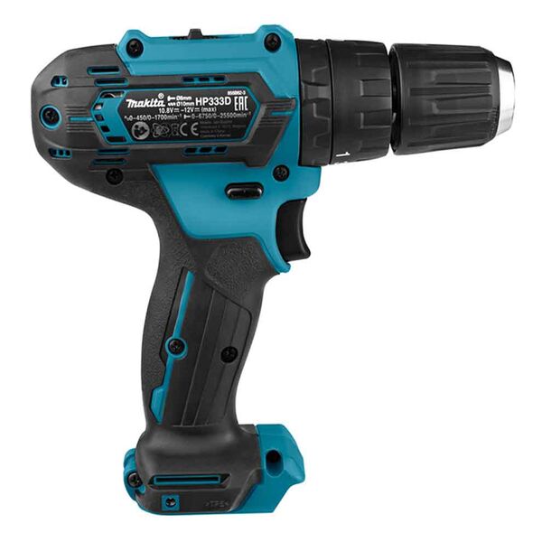 Makita HP333DWAE - akumulatorowy wkrętak udarowy (450 / 1500 obr/min), зображення 2
