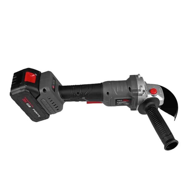 Forte AG 21-125VS - akumulatorowa, szlifierka kątowa (125 mm., 10000 obr/min. 700 W), зображення 4 Forte AG 21-125VS - akumulatorowa, szlifierka kątowa (125 mm., 10000 obr/min. 700 W), зображення 4