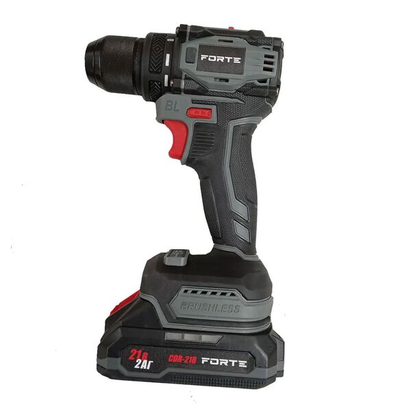 FORTE CDR-21ASC - akumulatorowy wkrętak (400/1450 obr/min), зображення 3 FORTE CDR-21ASC - akumulatorowy wkrętak (400/1450 obr/min), зображення 3