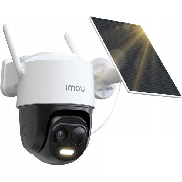 IMOU Cell PT 2C 5MP PTZ IPC-B7C-5MOWEH\FSP12-TYPEC - robotic, standalone IP camera with battery and solar panel., Color: White