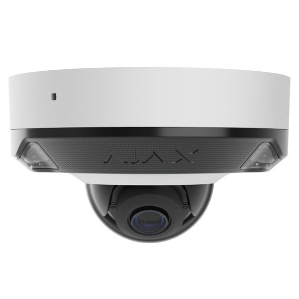 AJAX DOMECAM MINI HL (5 MP/2.8 MM) - DOME POE IP CAMERA, Focal length: 2.8 mm, Resolution: 5 Mp, Color: Білий