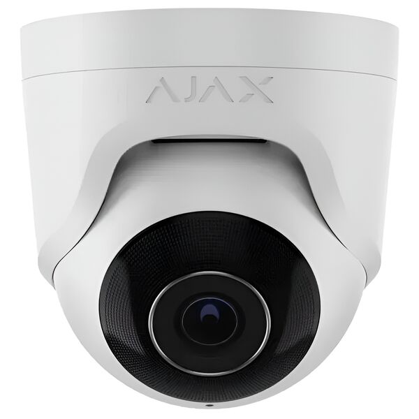 AJAX TURRETCAM (5 MP/2.8 MM) - POE IP CAMERA, Focal length: 2.8 mm, Resolution: 5 Mp, Color: Білий