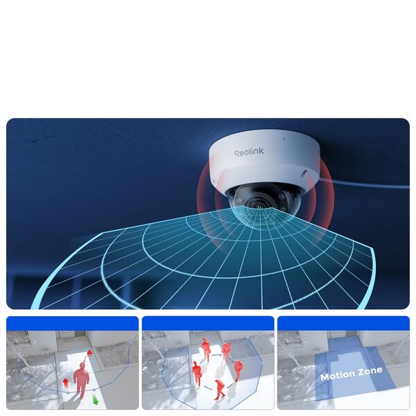 REOLINK RP-PCV8MZ (8 MP/2.7-13.5 MM) - DOME PoE IP CAMERA WITHOUT CLOUD, зображення 10