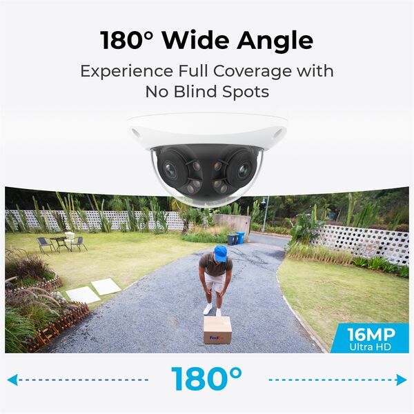 REOLINK DUO SERIES P757 (16 MP) - PANORAMIC PoE IP CAMERA, зображення 10