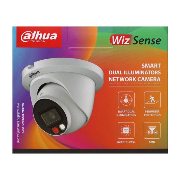 DAHUA DH-IPC-HDW2849TM-S-IL (8 MP) - КУПОЛЬНА PoE IP-КАМЕРА З КОЛЬОРОВИМ НІЧНИМ БАЧЕННЯМ, зображення 3