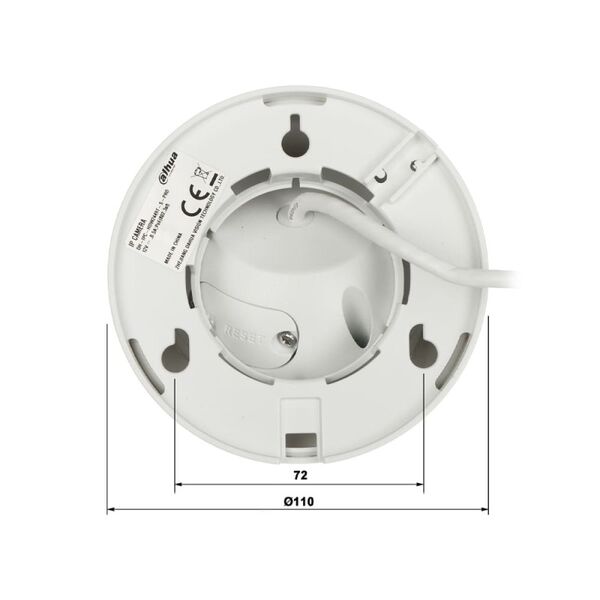 DAHUA DH-IPC-HDW2449T-S-PRO (4 MP/2.8 ММ) - КУПОЛЬНА PoE IP-КАМЕРА PRO, зображення 7