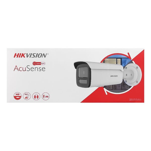 HIKVISION DS-2CD2T43G2-4LI (4 MP/2.8 MM) - PoE IP CAMERA WITH 80 M ILLUMINATION, зображення 6
