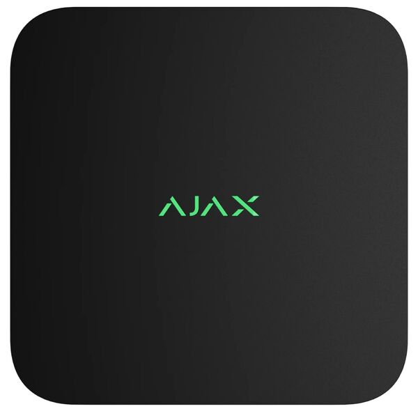 AJAX NVR DC 8CH (8 МП, 1 HDD) - ВІДЕОРЕЄСТРАТОР З ЖИВЛЕННЯМ DC