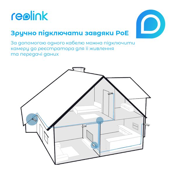 REOLINK RLN16-410 БЕЗ HDD (16 PoE, 2 ВІДСІКИ) - IP-ВІДЕОРЕЄСТРАТОР, зображення 4