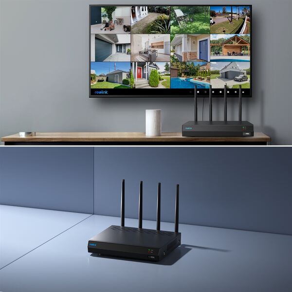 REOLINK NVS12W 2ТБ (12 КАНАЛІВ, WI-FI 6) - БЕЗДРОТОВИЙ ВІДЕОРЕЄСТРАТОР, зображення 4