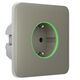Ajax Outlet Jeweller - Smart outlet [type F] single, color - Smoky, Configuration: single, Color: Smoky, зображення 2