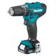 Makita HP333DWAE - akumulatorowy wkrętak udarowy (450 / 1500 obr/min)